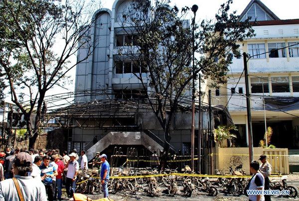 Death toll from suicide bombings in Indonesia rises to 11, 41 injured